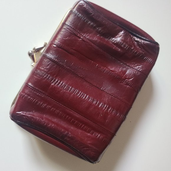 Vintage Leather Clutch (or storage box) - Picture 1 of 6
